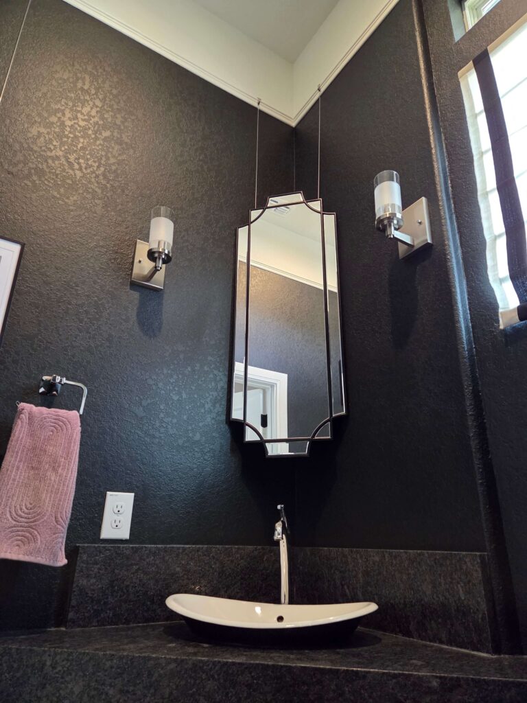 Ways to Hang a Corner Mirror full image of decorative mirror hanging over corner sink