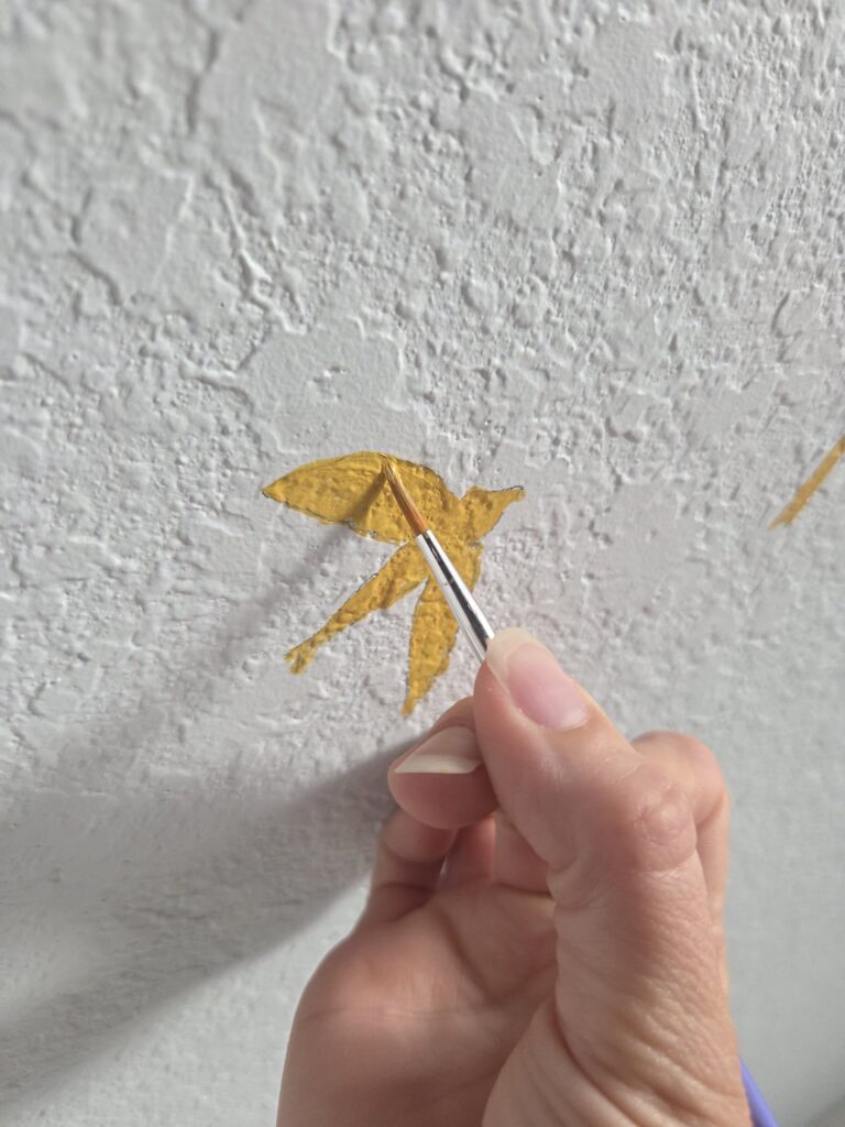 painting the bird