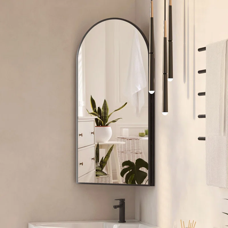Ways to Hang a Corner Mirror image