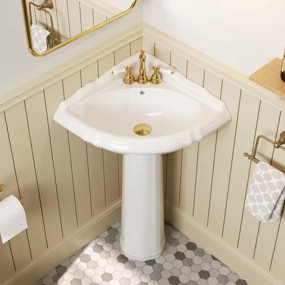 Ways to Hang a Corner Mirror image
