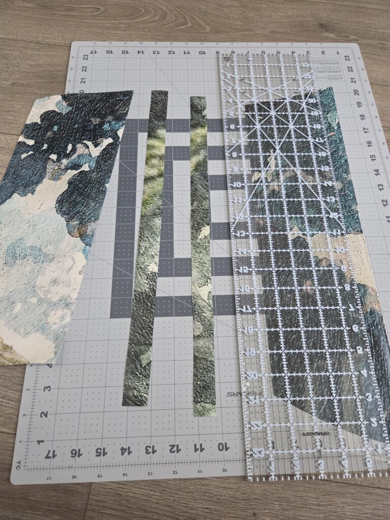 Paper Weave Art from Wallpaper Scraps: Easy DIY Tutorial 1000011561